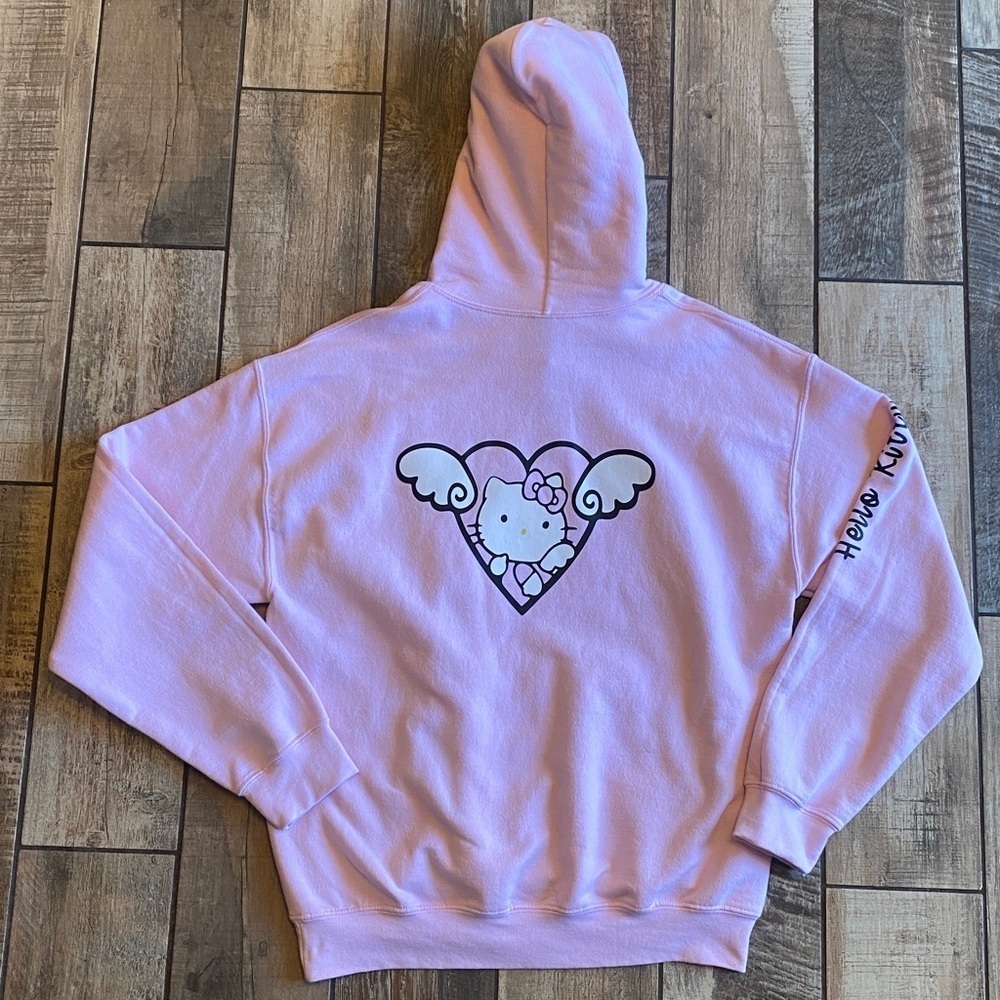 Hello Kitty Gildan Light Pink Hoodie